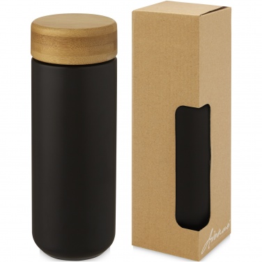 Logotrade promotional product picture of: Lumi 300 ml ceramic tumbler with bamboo lid