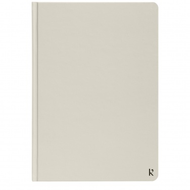 Logo trade promotional item photo of: Karst® A5 stone paper hardcover notebook - lined