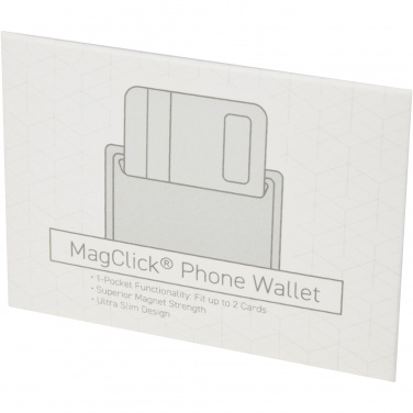 Logo trade promotional giveaway photo of: Magclick phone wallet