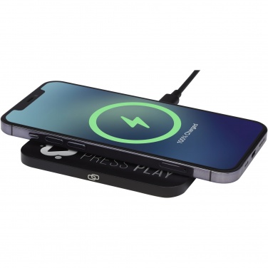 Logo trade promotional giveaways picture of: Hybrid 15W premium wireless charging pad