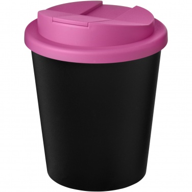 Logo trade business gift photo of: Americano® Espresso Eco 250 ml recycled tumbler with spill-proof lid 