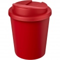 Americano® Espresso Eco 250 ml recycled tumbler with spill-proof lid , Red