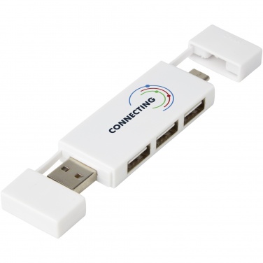 Logo trade advertising products picture of: Mulan dual USB 2.0 hub