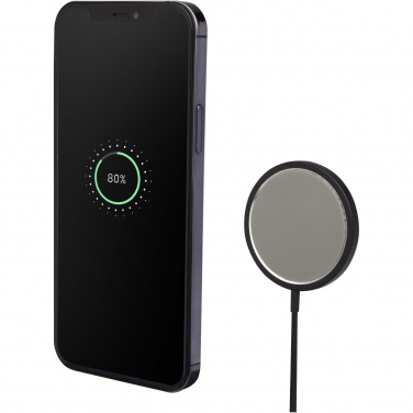 Logotrade promotional item image of: Magclick 15W aluminium wireless charger