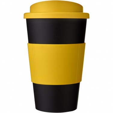 Logo trade promotional items picture of: Americano® 350 ml insulated tumbler with grip