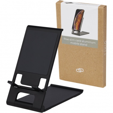 Logotrade promotional merchandise picture of: Rise slim aluminium phone stand