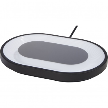 Logo trade promotional giveaway photo of: Ray wireless charging pad with RGB mood light