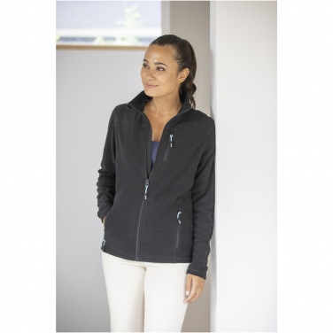 Logotrade business gift image of: Amber women's GRS recycled full zip fleece jacket