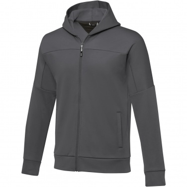 Logo trade business gifts image of: Nubia men's performance full zip knit jacket