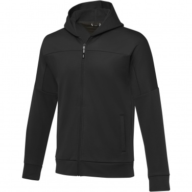 Logo trade promotional merchandise image of: Nubia men's performance full zip knit jacket