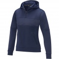 Sayan women's half zip anorak hooded sweater, Navy