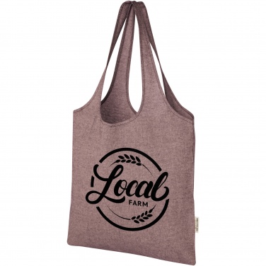 Logotrade promotional product picture of: Pheebs 150 g/m² recycled cotton trendy tote bag 7L