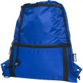 Adventure recycled insulated drawstring bag 9L, Royal blue