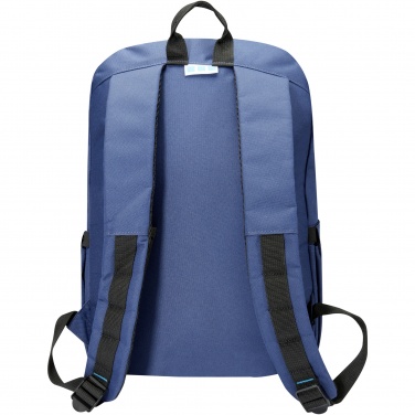 Logo trade corporate gifts picture of: REPREVE® Our Ocean™ Commuter 15" GRS RPET laptop backpack 19L