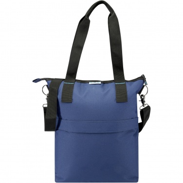 Logotrade promotional giveaway image of: REPREVE® Our Ocean™ 15" GRS RPET laptop tote bag 12L