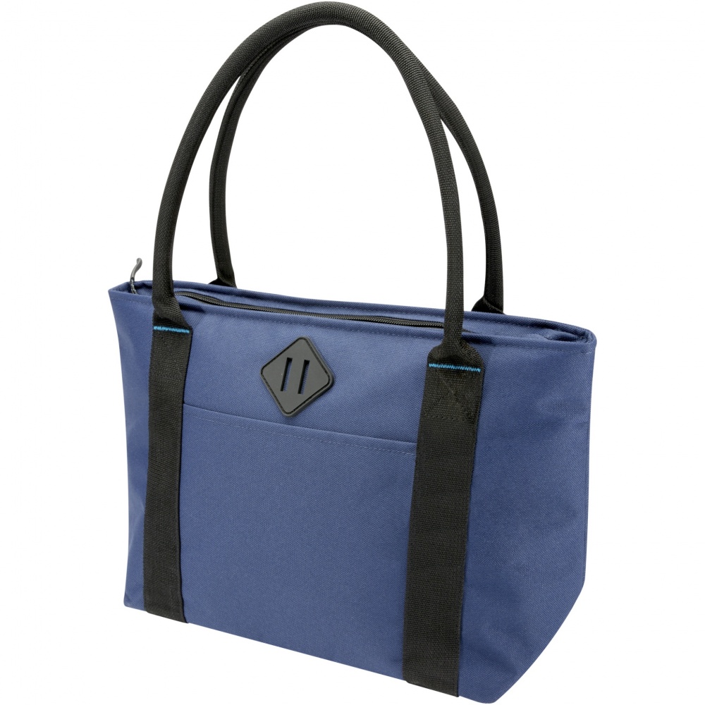 Logo trade promotional items picture of: REPREVE® Our Ocean™ 12-can GRS RPET cooler tote bag 11L