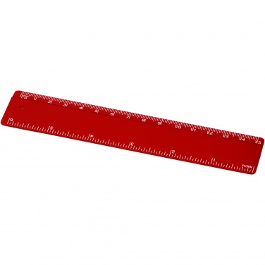 Logotrade promotional product image of: Refari 15 cm recycled plastic ruler