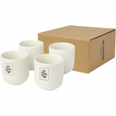 Logo trade advertising products image of: Male 4-piece 90 ml espresso cup 