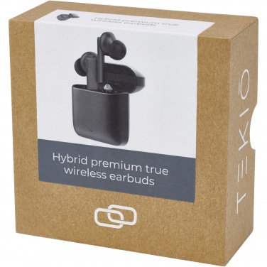 Logo trade promotional giveaways picture of: Hybrid premium True Wireless earbuds