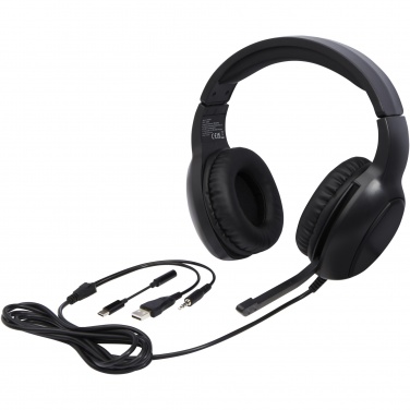 Logo trade promotional item photo of: Gleam gaming headphones