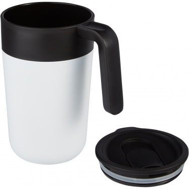 Logo trade promotional merchandise image of: Nordia 400 ml double-wall recycled mug