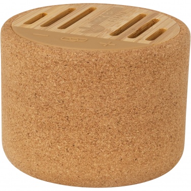 Logo trade corporate gift photo of: Cerris 5W cork Bluetooth® speaker