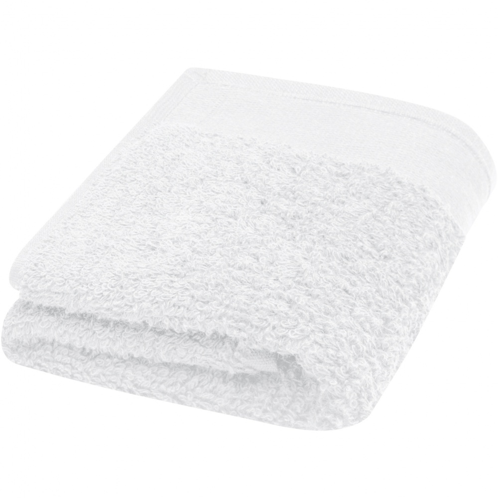 Logo trade corporate gifts image of: Chloe 550 g/m² cotton towel 30x50 cm