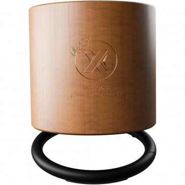 Logotrade promotional giveaways photo of: SCX.design S27 3W wooden ring speaker