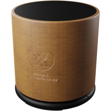 Logotrade corporate gift picture of: SCX.design S27 3W wooden ring speaker