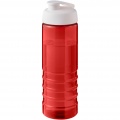 H2O Active® Eco Treble 750 ml flip lid sport bottle, Red / White