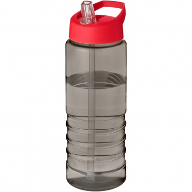 Logo trade corporate gifts picture of: H2O Active® Eco Treble 750 ml spout lid sport bottle 