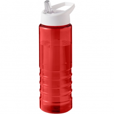 Logo trade promotional giveaways image of: H2O Active® Eco Treble 750 ml spout lid sport bottle 