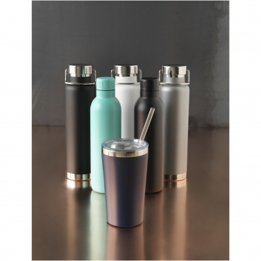 Logo trade promotional merchandise photo of: Thor 650 ml copper vacuum insulated sport bottle