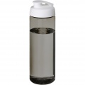 H2O Active® Eco Vibe 850 ml flip lid sport bottle, Charcoal / White