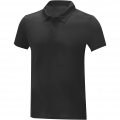 Deimos short sleeve men's cool fit polo, Solid black