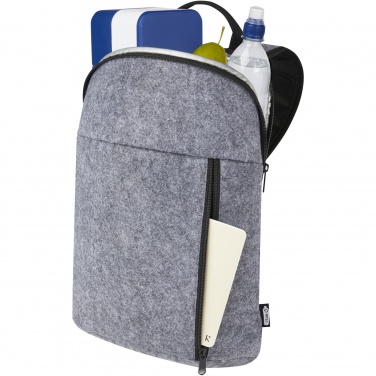 Logo trade corporate gift photo of: Felta GRS recycled felt cooler backpack 7L