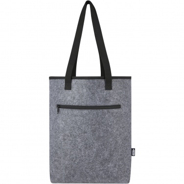 Logo trade corporate gifts picture of: Felta GRS recycled felt cooler tote bag 12L