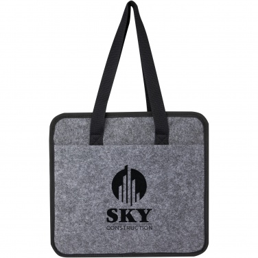 Logo trade promotional merchandise image of: Felta GRS recycled felt foldable car organiser