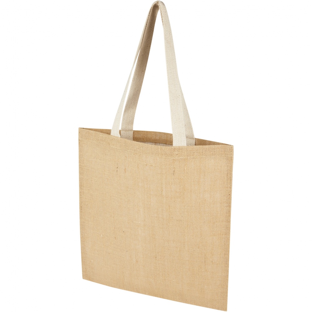 Logotrade corporate gift picture of: Juta 300 g/m² jute tote bag 7L