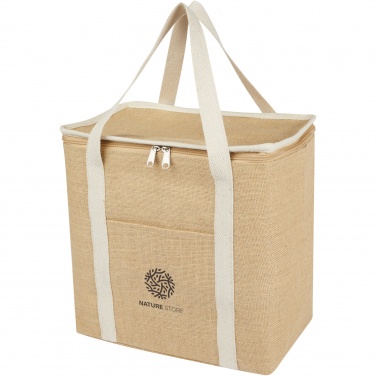 Logo trade promotional item photo of: Juta 300 g/m² jute cooler bag 19L