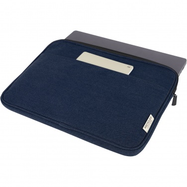 Logo trade promotional gifts image of: Joey 14" GRS recycled canvas laptop sleeve 2L