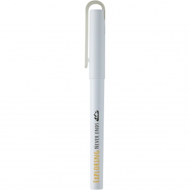 Logo trade promotional merchandise picture of: Mauna recycled PET gel rollerball pen