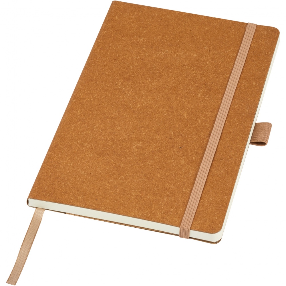 Logotrade promotional gift image of: Kilau recycled leather notebook 