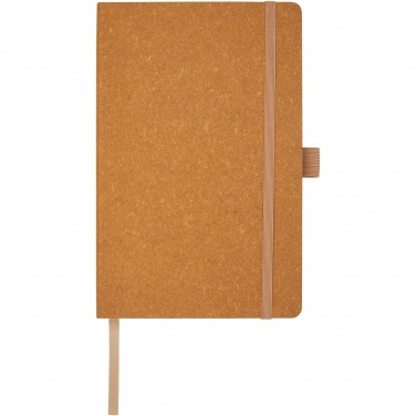 Logotrade promotional merchandise image of: Kilau recycled leather notebook 