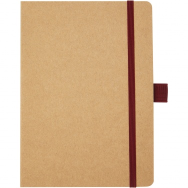 Logo trade promotional merchandise image of: Berk recycled paper notebook