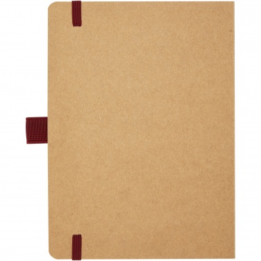 Logo trade corporate gifts image of: Berk recycled paper notebook