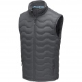 Epidote men's GRS recycled insulated down bodywarmer, Storm grey