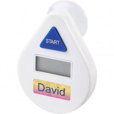 Logo trade promotional merchandise photo of: Guitty digital shower timer