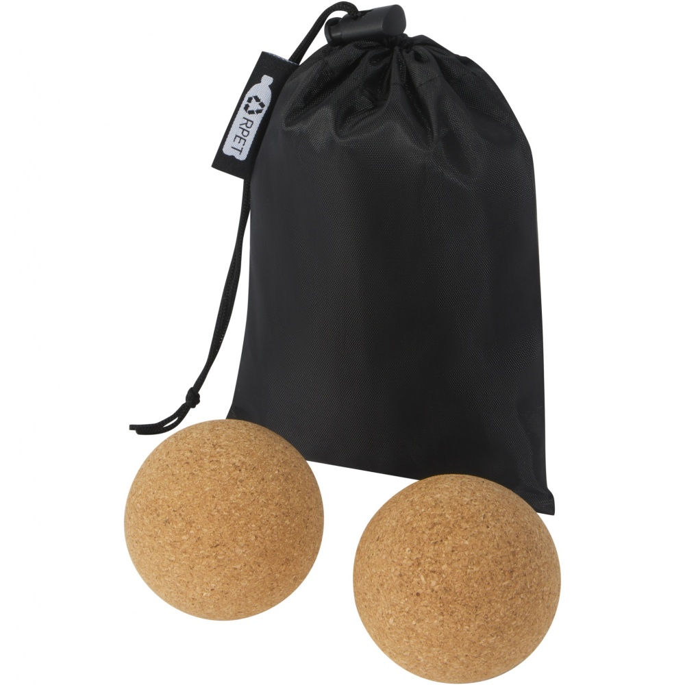 Logo trade promotional products picture of: Trikona cork yoga ball