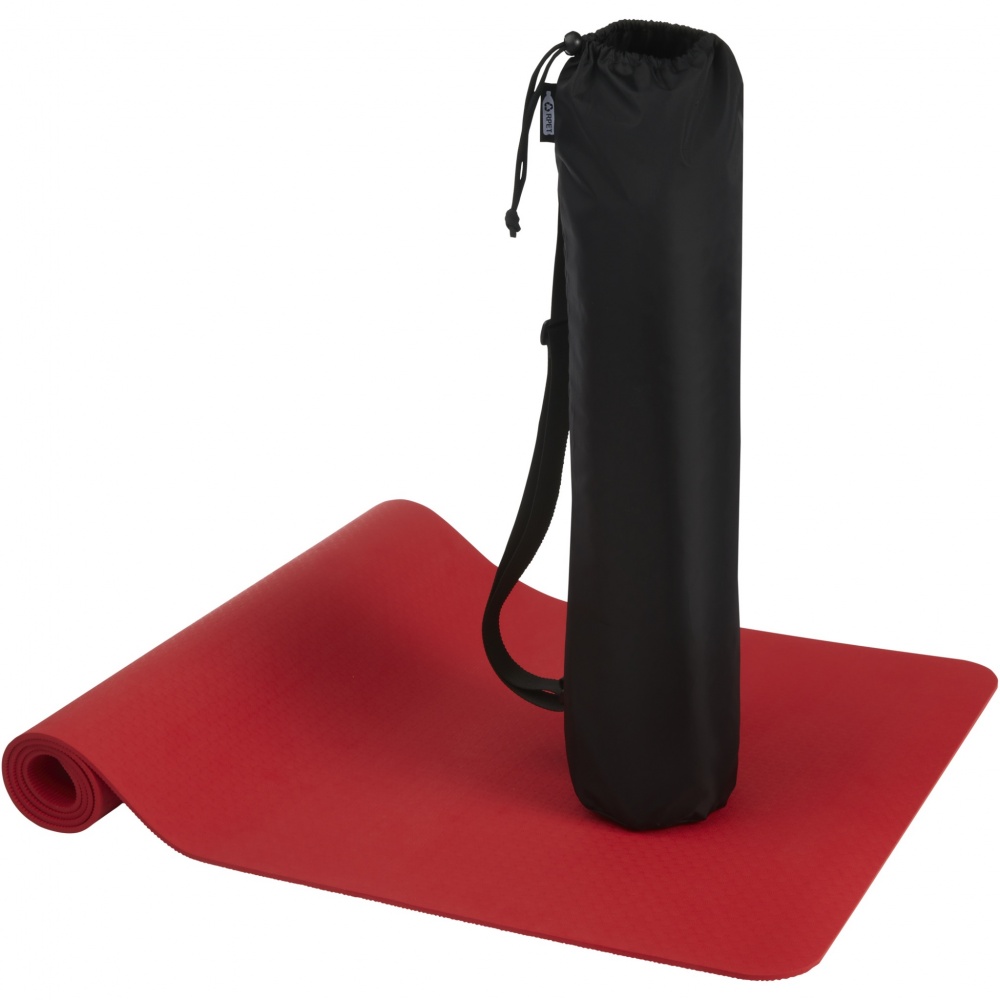 Logo trade promotional item photo of: Virabha recycled TPE yoga mat